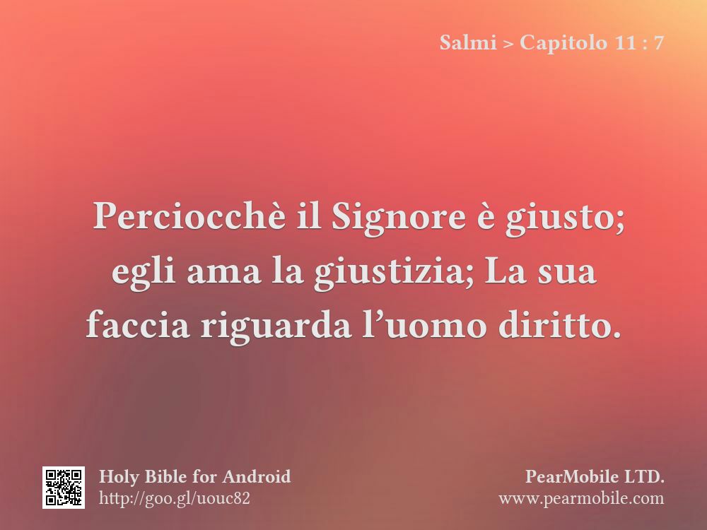 Salmi, Capitolo 11:7